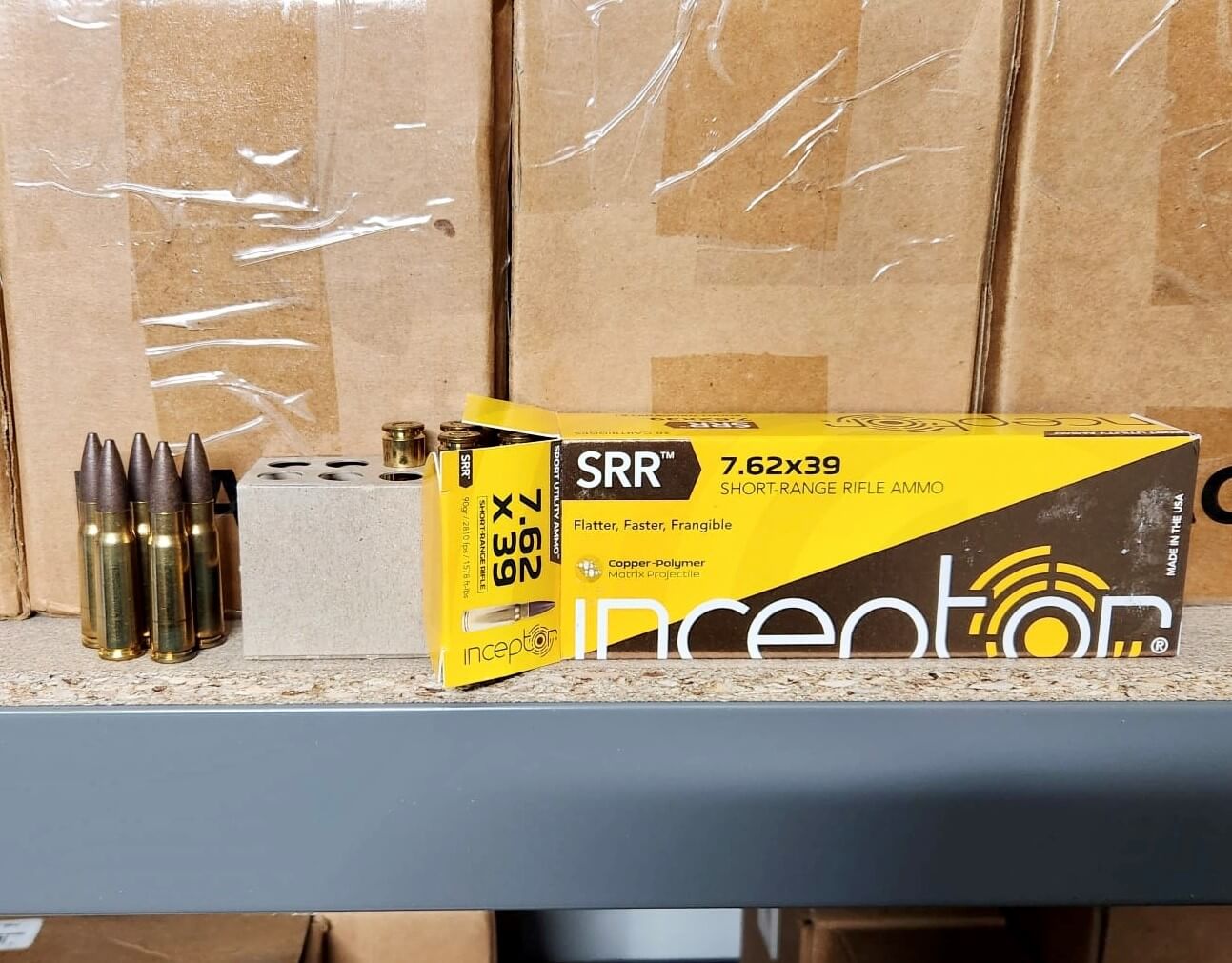7.62x39 90gr SRR Frangible (Inceptor Ammunition) - 100 Rounds - Image 3