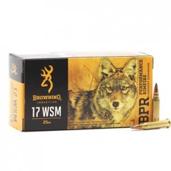 Browning BPR 17 Winchester Super Magnum 25 Grain Poly Tip