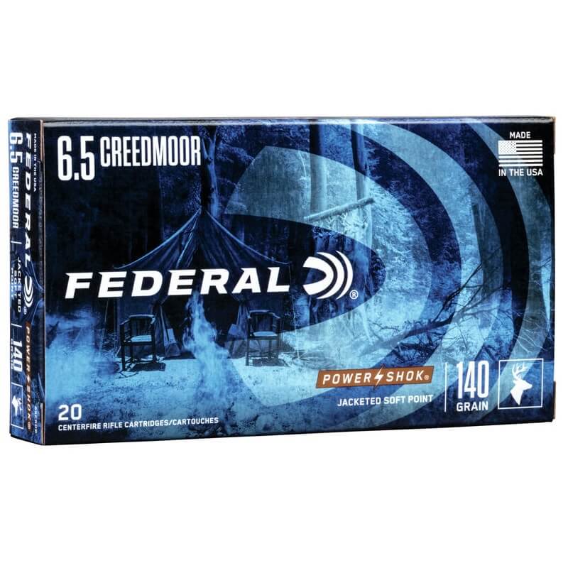 6.5 Creedmoor 140gr Power-Shok (Federal)