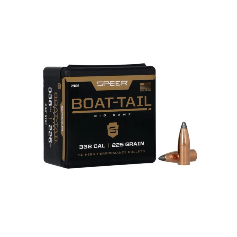 .338 225gr Spitzer BTSP (Speer) - 50 Projectiles