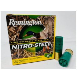 Remington 12 Gauge Ammunition High Velocity Nitro-Steel NS12S2 2-3/4" #2 Shot 1-1/4oz 1275fps 25 Rounds