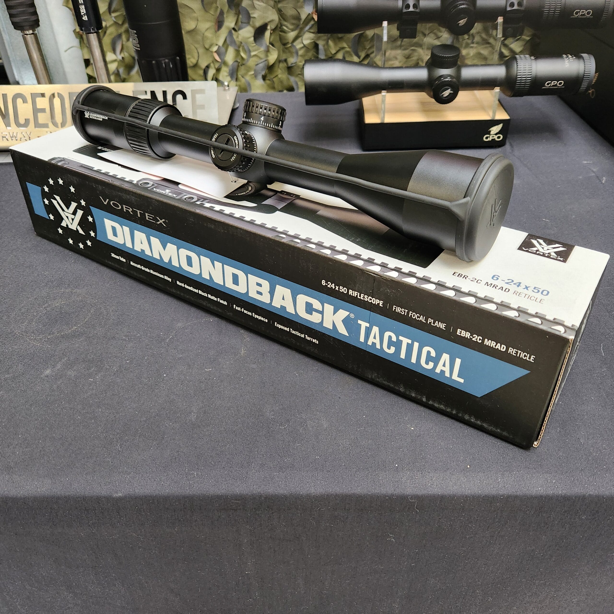 Vortex Diamondback Tactical 6–24×50 FFP – EBR-2C MRAD
