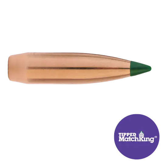 .22 Cal 69gr Tipped MatchKing (Sierra) - 100 Projectiles