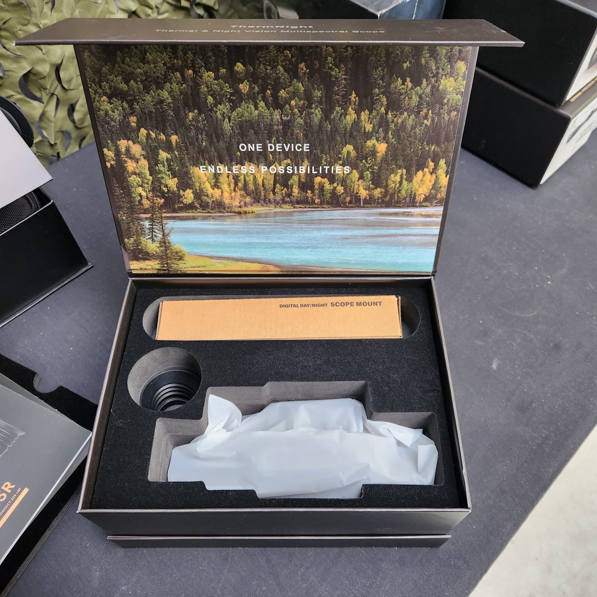 DNT ThermNight TNC225R Multispectral Scope with LRF and Ballistic Calculator - Image 4