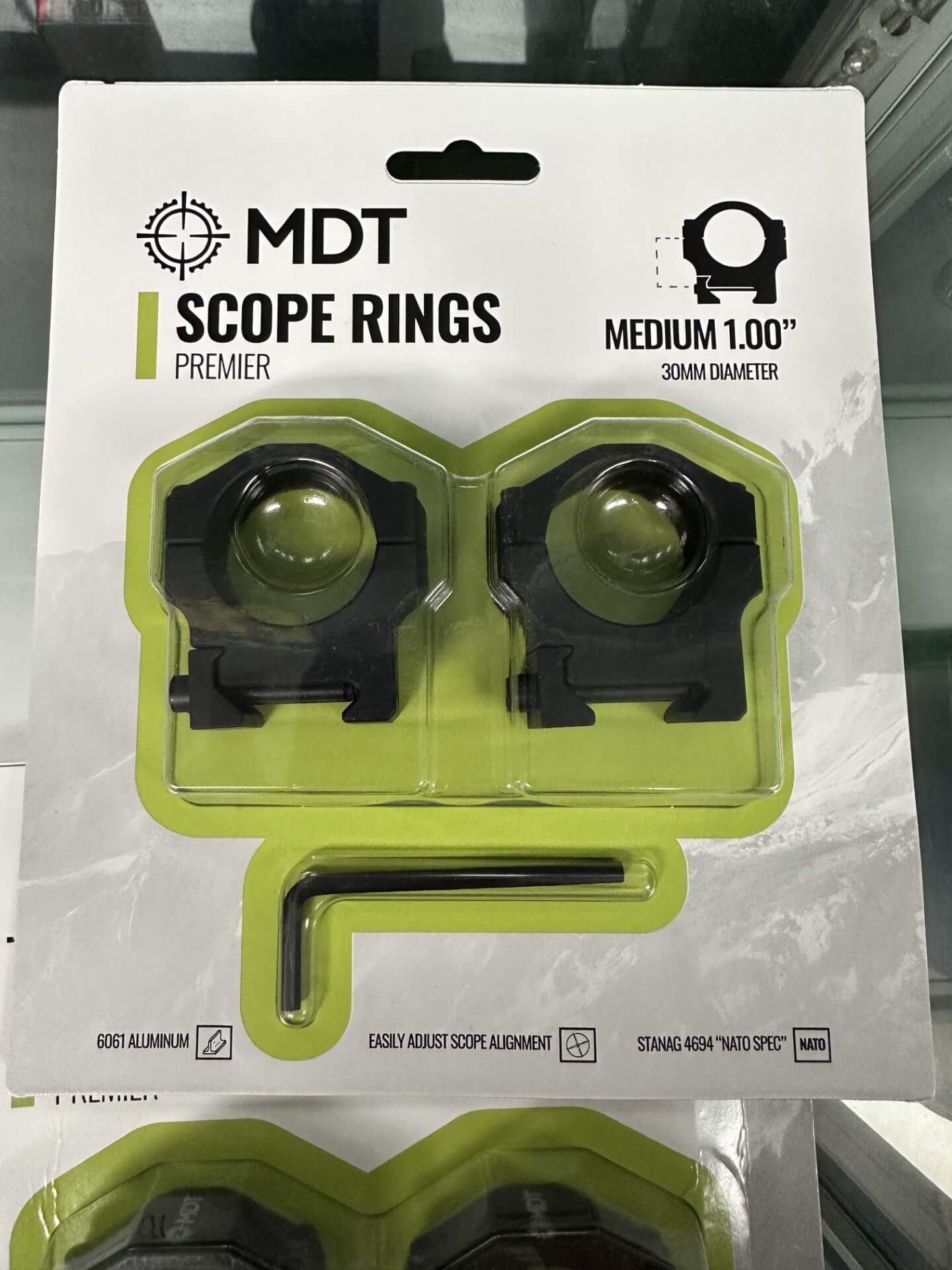 MDT Scope Rings Premium (30mm Medium)