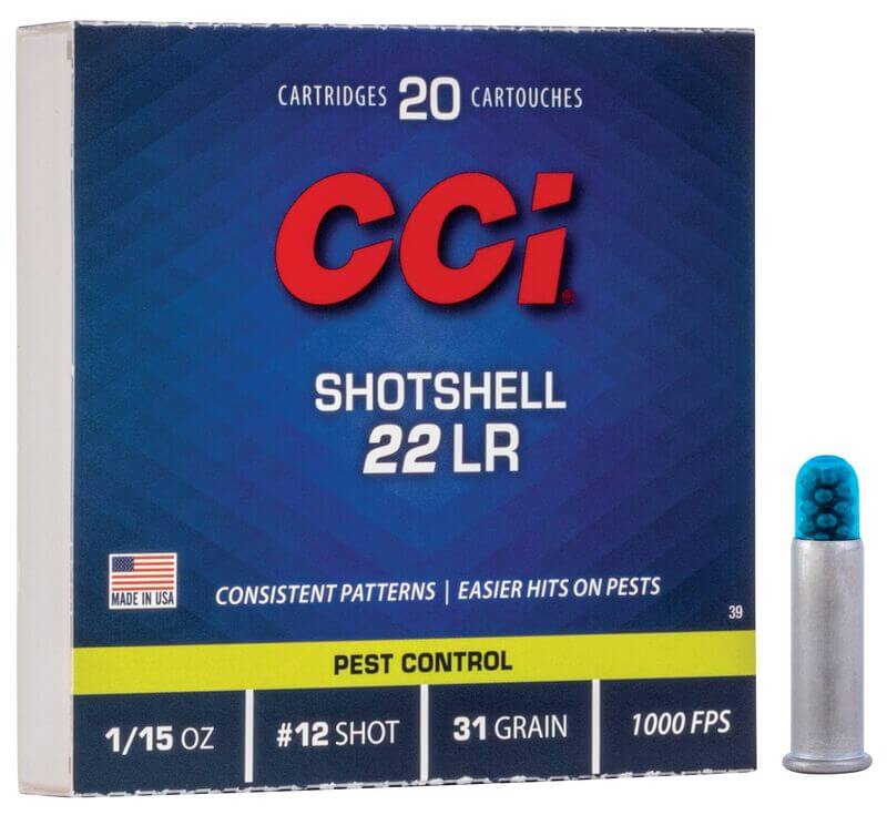 CCI 22LR Shotshell 31gr 1000fps (CCI)
