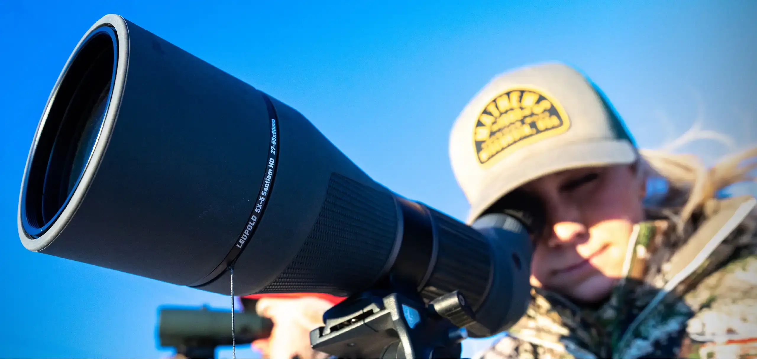 Leupold SX-5 Santiam HD 27-55x80mm Angled
