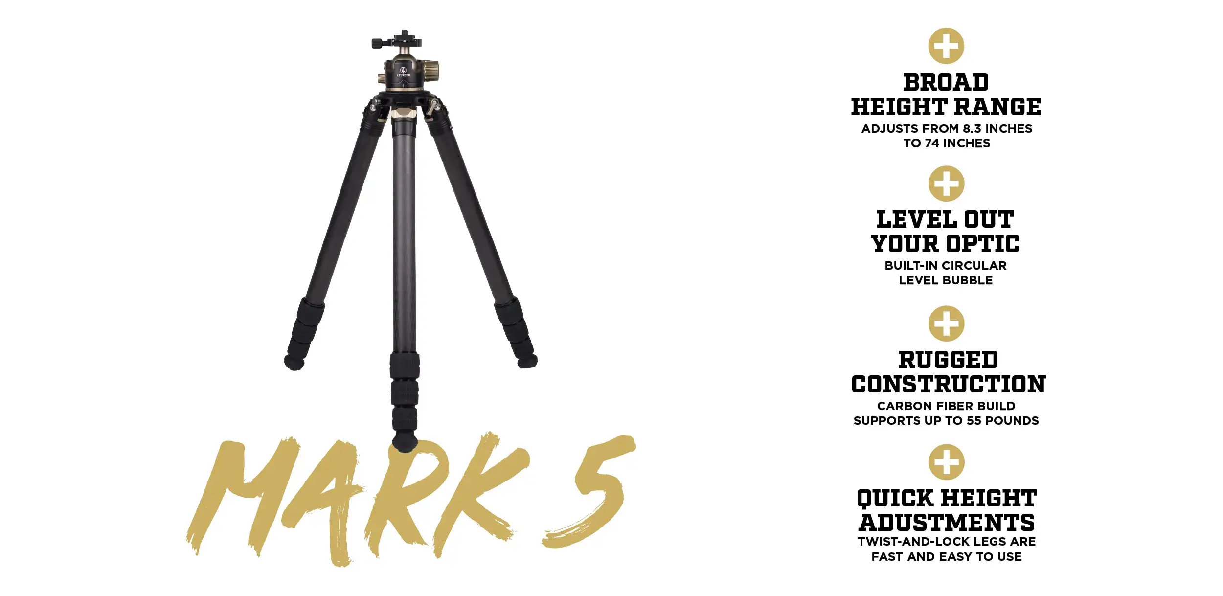 Leupold MARK 5 CF-455 TRIPOD KIT - Image 6