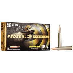300 Win Mag 185gr Berger Hybrid Hunter (Federal Premium )