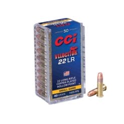 22LR Velocitor HP 40gr 1435fps (CCI)