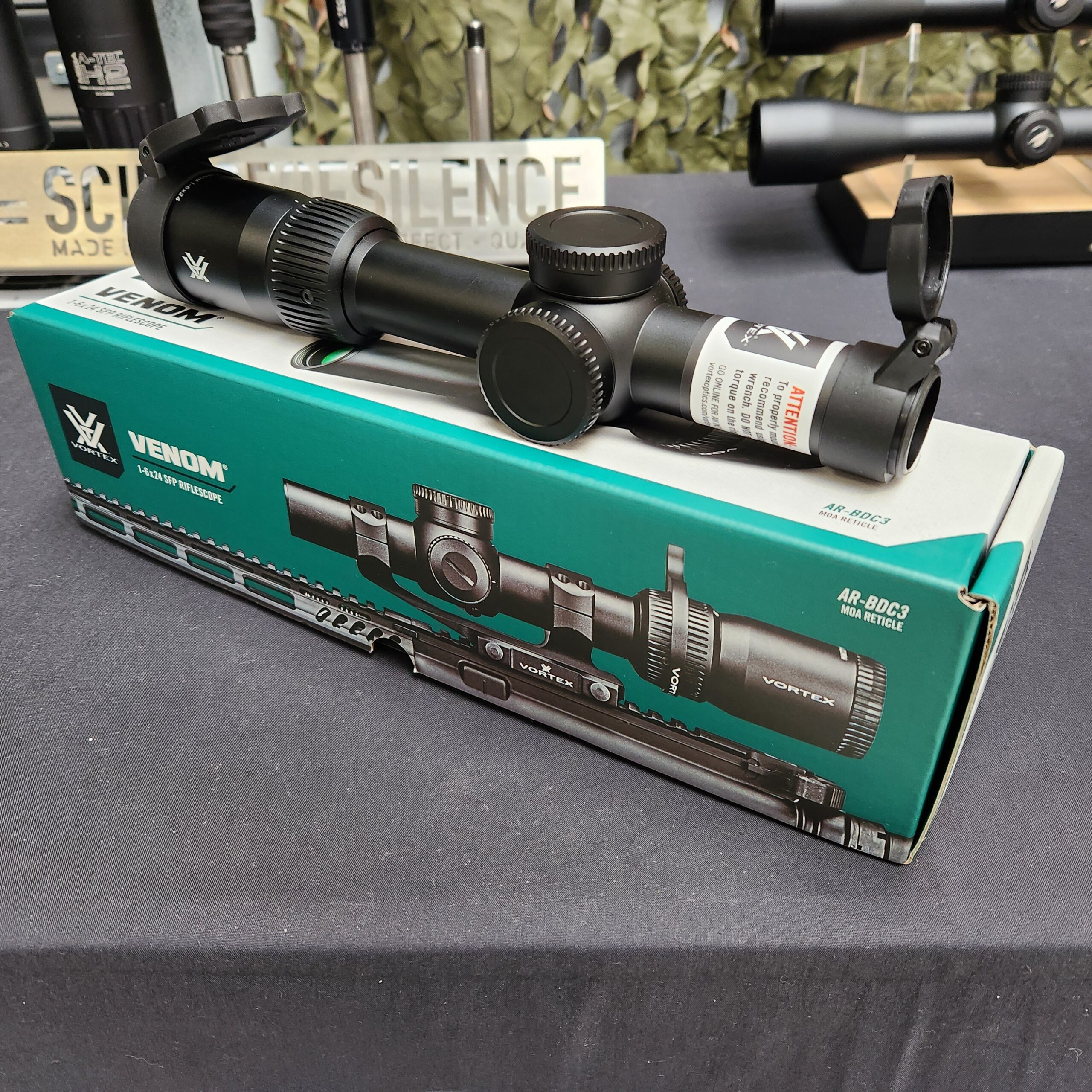 Vortex Venom 1-6x24 Riflescope (AR-BDC3 Reticle)