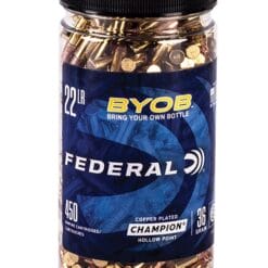 22LR Federal 36gr CPHP 450rd Bottle