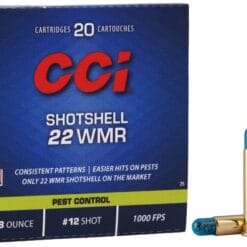 CCI 22WMR Shotshell 1/8oz (55gr) 1000fps (CCI)
