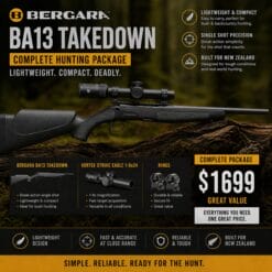 Bergara BA13 Takedown Hunting Package