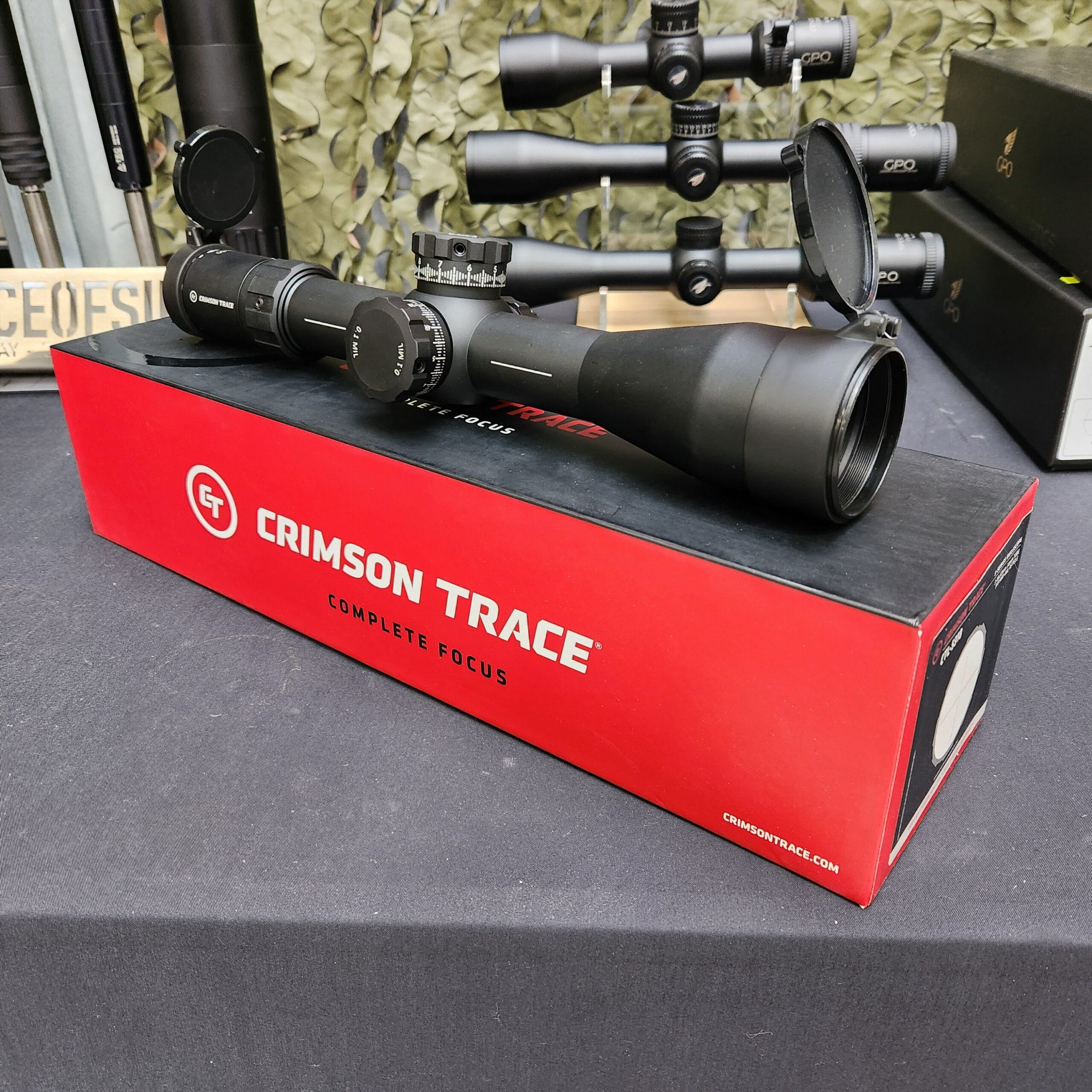 Crimson Trace 5 Series 3-18x50mm FFP Japanese ED Glass Rifle Scope CTL-5318
