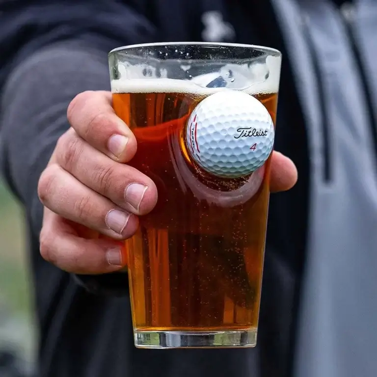 BenShot Golf Ball Glasses – Pint Glass 16oz - Image 2