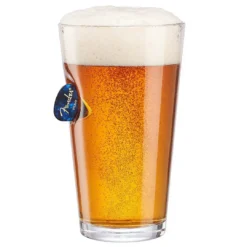 BenShot Pint Glass Guitar Pick 16oz