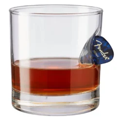 BenShot Rocks Glass Guitar Pick 11oz