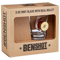 BenShot Shot Glass Shotgun Shell 2oz
